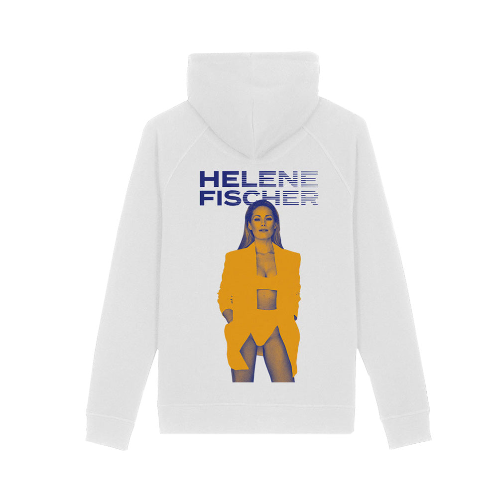 Zipper Weiß - Motiv "Helene Yellow"