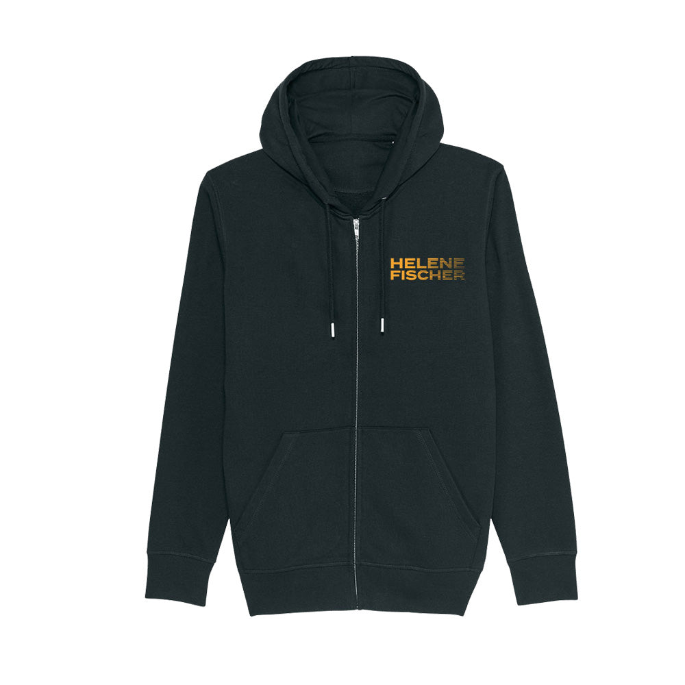 Zipper Schwarz - Motiv "Helene Yellow"