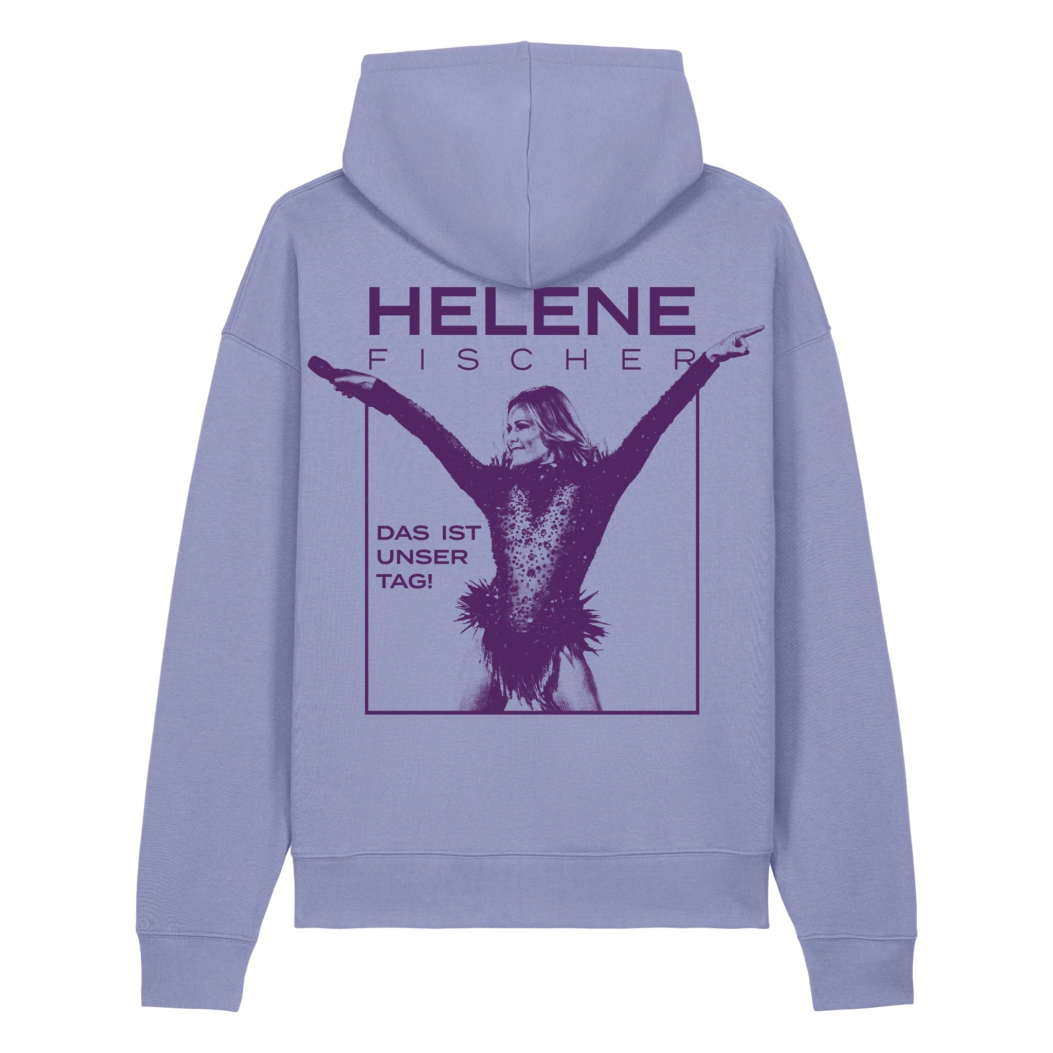 Hoodie Unser Tag Violett
