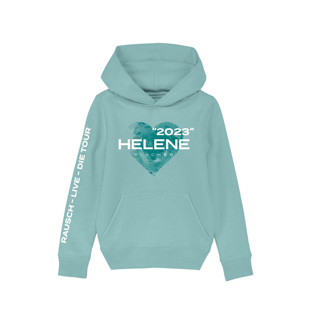 Hoodie Mint Tournee 2023 - Motiv Herz - Kids