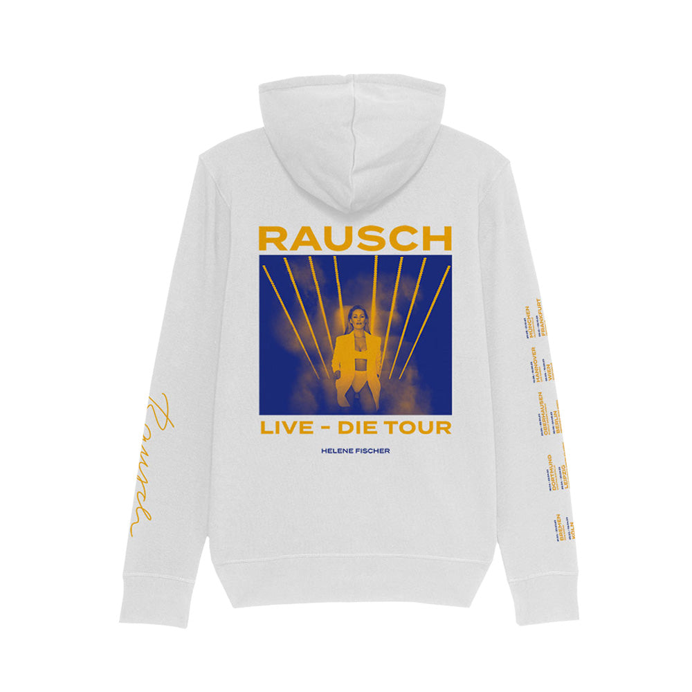 Zipper Weiß Tournee 2023 - Motiv Strahlen - Unisex